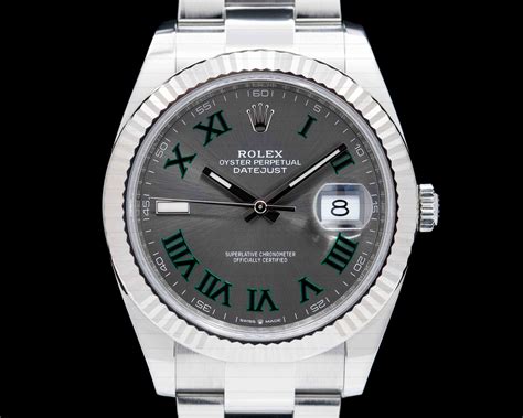 rolex roman numerals rhodium|Rolex datejust iced out 41mm.